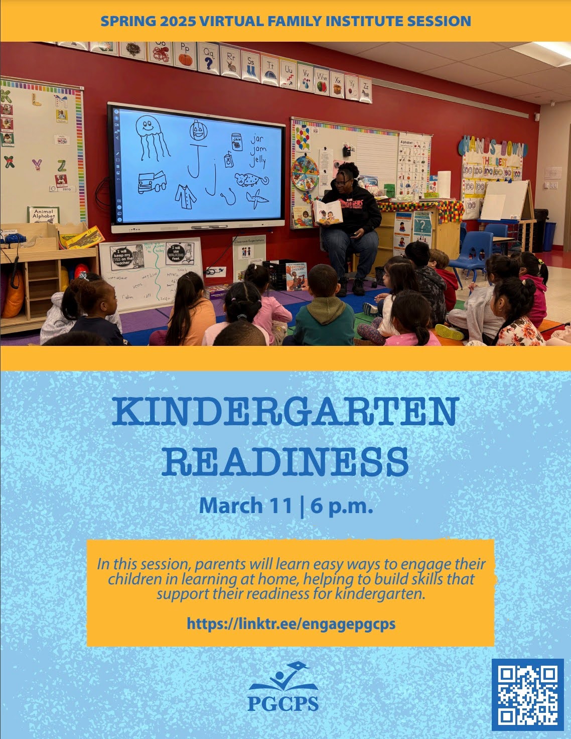 Kindergarten Readiness March 11 flyer