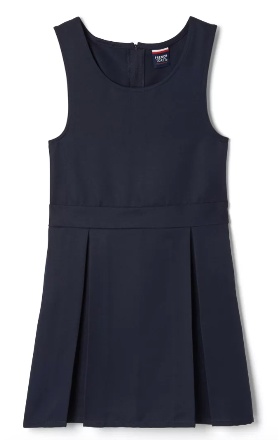 navy blue jumper dress